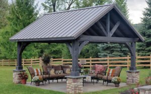 pavilion decorating tips chairs pillows blankets