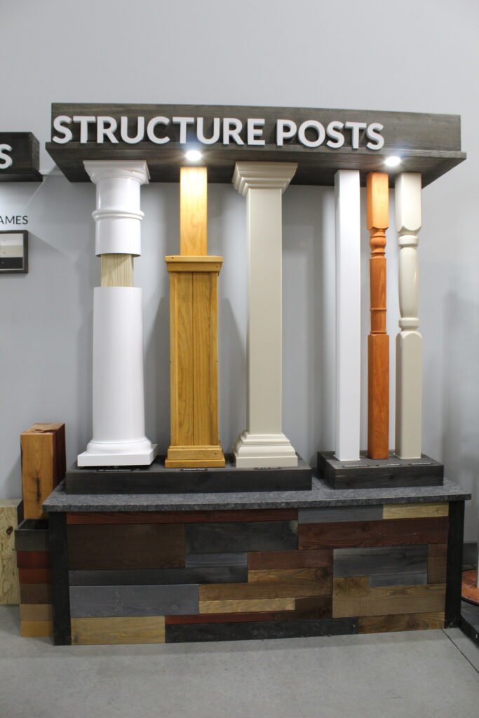 structure posts pavilion materials