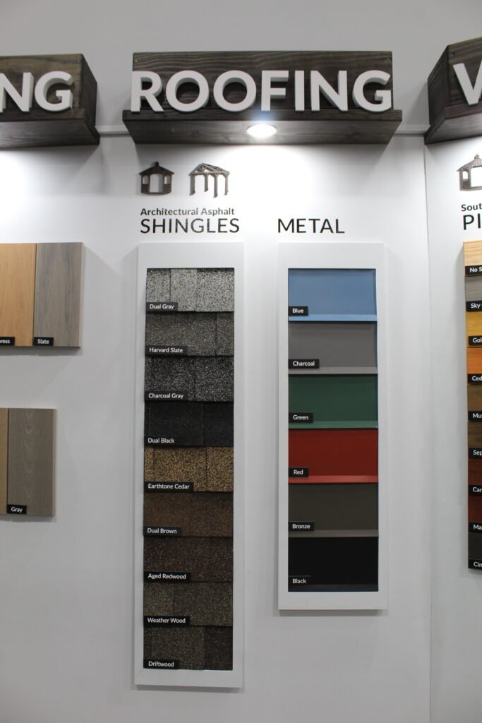 roofing pavilion materials