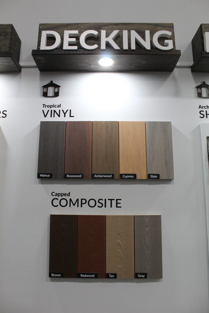 decking pavilion materials