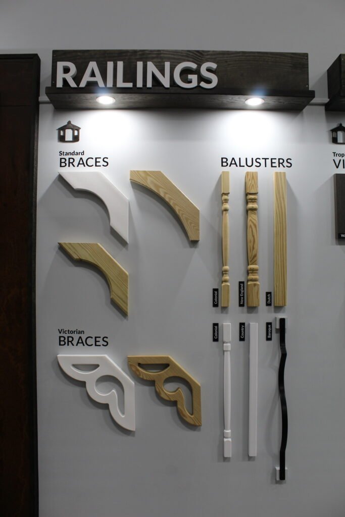 railing pavilion materials