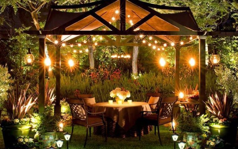 pavilion decorating tips night